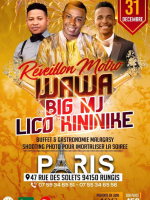 Big MJ‍ Lico Kininike‍ Wawa‍ - Réveillon Motro - Espace Jean Monnet Rungis
