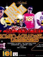 Big concert avec Agrad, Skaiz, Lamtah et One Lio au Gymnase couvert Tuléar