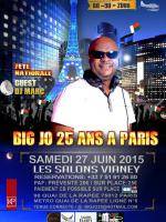 Big Jo 25 ans à Paris au Salons Vianey