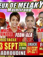 Bilo, groupe Reziky, Mac Donald, Feon'Ala, Savoir, Bemery - Jeux de Melaky - Maintirano - Stade Badroudine