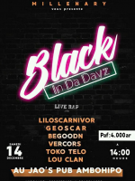 Black in Da Dayz - JAO'S PUB‍