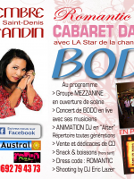 Bodo‍ en concert Romantic Show - Salle Candin Saint-Denis