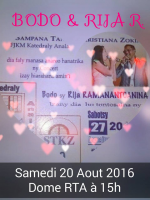 Bodo & Rija Ramanantoanina - en concert au Dome RTA