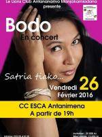 Bodo satria tiako en concert au CCESCA Antanimena