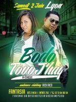 Bodo & Tovo j'hay en concert Salle Fantasia Marrakech Lyon