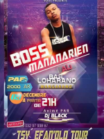 Boss Mananarien‍ en show case au Bar Loharano‍