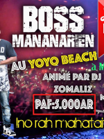 Boss Mananarien‍ en show case au Yoyo Beach Mananara