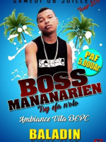 Boss Mananarien‍ en show case Baladin Sambava‍