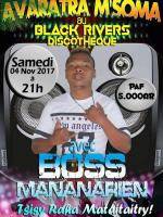 Boss Mananarien en show case Black Rivers Foulpointe Madagasikara