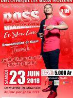 Boss Mananarien en show case Les Mizas Ivoloina