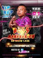 Boss Mananarien en show case Millenium Discothèque Ampanefena