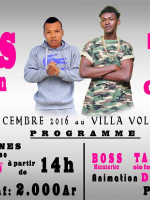 Boss Mananarien‍ & Ngiah Tax Olo Fotsy‍ en show case au Villa Volafidy Sahavola Fenerive Est‍