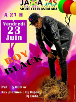 Boy Black‍ en show case - Discothèque Jamagas Antalaha‍