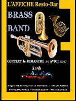 Brass Band - Affiche Resto Bar Toamasina‍