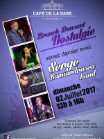 Brunch dansant nostalgie avec Serge Ramiandrisoa Quartet‍ - Café de la Gare Soarano‍
