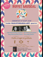 Buffet musical avec Lalah Rakotorahalahy quartet - Escale Artistique Ariandro