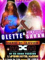Cabaret 100% mafana Olette & Demoizelle Sarah L'avenir Hotel Chez Maxime 67Ha