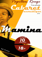 Cabaret acoustique avec Mamina‍ - Papillon Rouge Ambondrona‍