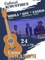 Cabaret acoustique Fanilo Poppin's, Ony Rakotomalala, Mbola Talenta Espace Dinanom Alakamisy Fenoarivo