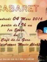 Cabaret avec Princio au Café de la Gare Soarano