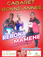 Cabaret bonne année - Rebona‍ Mamehy‍ - Le Glacier Analakely‍