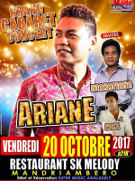 Cabaret concert au SK Melody Mandriambero avec Ariane, Njakatiana, Erix