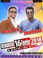Cabaret concert Jeannot & Tonton Pa Restaurant Telozoro