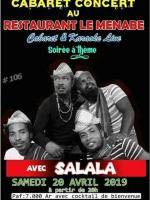 Cabaret concert Salala Restaurant Le Menabe Ivato