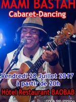 Cabaret dancing avec Mami Bastah - Restaurant Le Baobab