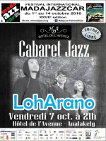 Cabaret jazz avec Ny Loharano‍ - Hotel de l'Avenue (HDA)