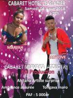 Cabaret Le Glacier Analakely Maryah & Jah Love