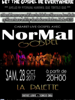 Cabaret live gospel avec NorMal Gospel‍ - La Palette Antsirabe‍