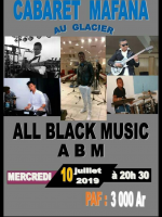 Cabaret mafana - All Black Music -  Le Glacier Analakely‍