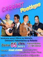 Cabaret poetique Vakamiarana & Ralanto Kami Lounge Ampasapito