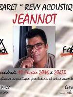 Cabaret Revy acoustique avec Jeannot au Restaurant Anquafizz Miandrarivo Ambanidia