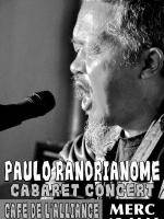 Cabaret concert avec Paulo Randrianome au Café de l'Alliance