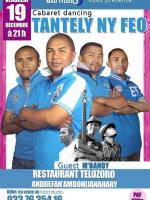 Cabaret dancing avec Tantely Ny Feo au restaurant Telozoro Andrefan'Ambohijanahary