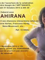 Cabaret le 31 octobre : interprétation des chansons de Sylvie Vartan, Françoise Hardy, Nana Mousco