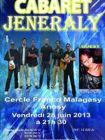 Cabaret Jeneraly au Cercle Franco Malagasy Anosy
Quelques vidéos de Jeneraly
[videos artiste=jene