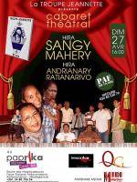 Cabaret Théâtrale avec la Troupe Jeannette Hira Sangy Mahery Hira Andrianary Ratianarivo au paprik