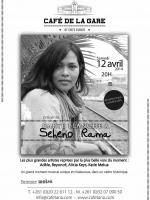 Carte blanche à Seheno Rama au Café de la gare