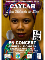 Caylah‍ - L'âme malgache du Slam -  Le Cadran Rennes