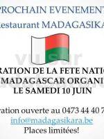 Célébration de la fête nationale - Restaurant Madagasikara