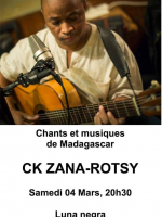 Charles kely‍ Zana-rotsy en concert Luna Negra Bayonne