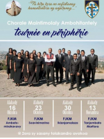 Chorale Maintimolaly Ambohitantely‍ - Tournée en périphérie - FJKM Tanjombato Martiora