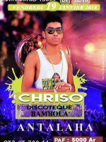 Chriso en show case Bamboula - Antalaha