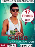 Chriso en show case Discothèque Nirvana - Ampanefena