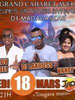 Christian LDV, Dr Bej, Dj Lakouss, Vaney's et Riccardo - Grand cabaret avec les jeunes artistes de Madagascar au Jao's Pub