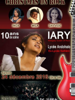 Christmas en rock avec Iary‍, Dayvide‍, Inox‍ & Mila - Lycée Andohalo Antananarivo‍