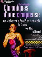 Chroniques d'une croqueuse un cabaret décalé et sensible à l'Alliance Française d'Antsirabe